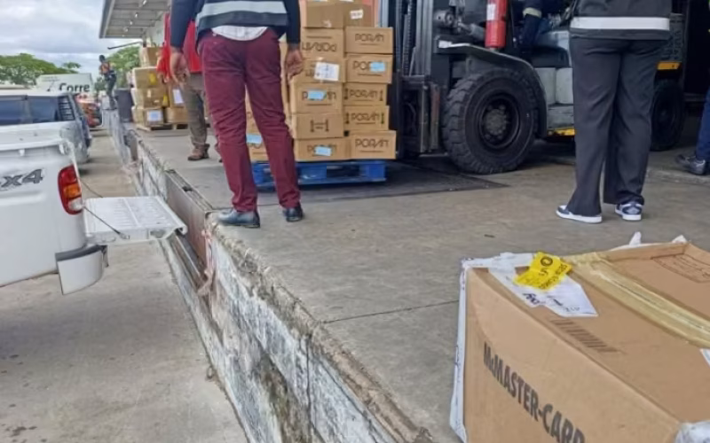 SERNIC intercepta 1,4 toneladas de fentanil no Aeroporto Internacional de Maputo